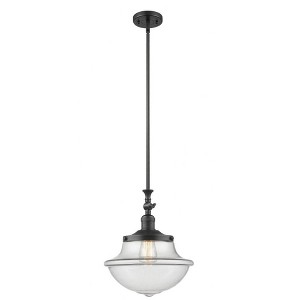 Oxford - 1 Light Mini Pendant In Traditional Style-15 Inches Tall and 11.75 Inches Wide - 1 of 1