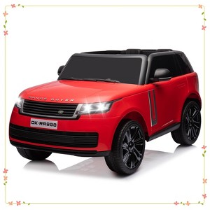 24V Licensed Land Rover Ride On Car, 2-Seater Electric Car w/Parent Remote Control - 1 of 4