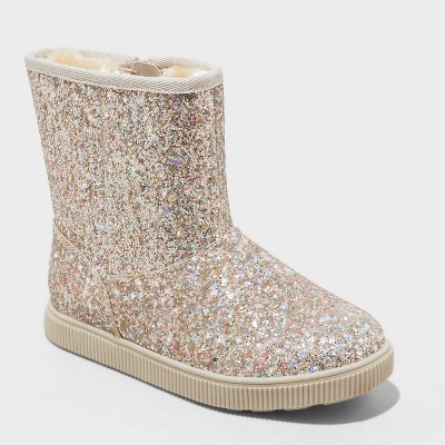 Infant gold boots 2025
