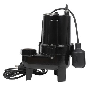 High-Flow Swimming Pool Pump – Single Speed, Self-Priming Pool Pump for Inground & Above Ground Pools, Built-in Strainer Basket & Drain Plug - 1 of 4