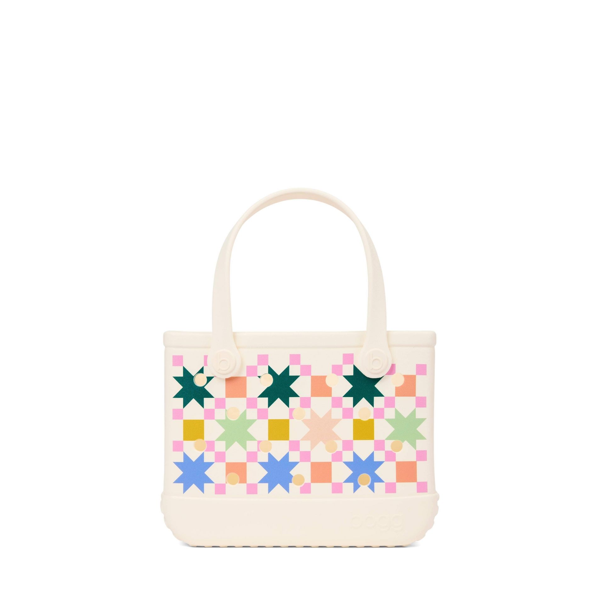 Bogg Bag Bitty Tote Bag - Happy Camper Quilt Multi