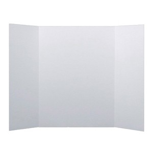 Flipside Products 1 Ply Project Board, White, 36" x 48", Bulk Pack of 10 - 1 of 3