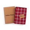Solino Home Linen Dinner Napkins | Windowpane - 4 of 4