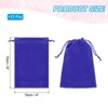 Unique Bargains Velvet Drawstring Pouch Wedding Favor Party Birthday Festivals Gift Packaging Bag 12 Pcs - 2 of 3
