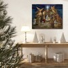 Courtside Market Nativity 20x24 Gallery-Wrapped Canvas - 2 of 4