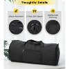 Foldable Duffel Bag 20-24-28 Inches, Lightweight with Inner Pocket for Travel, Sports, and Gym Use - 4 of 4