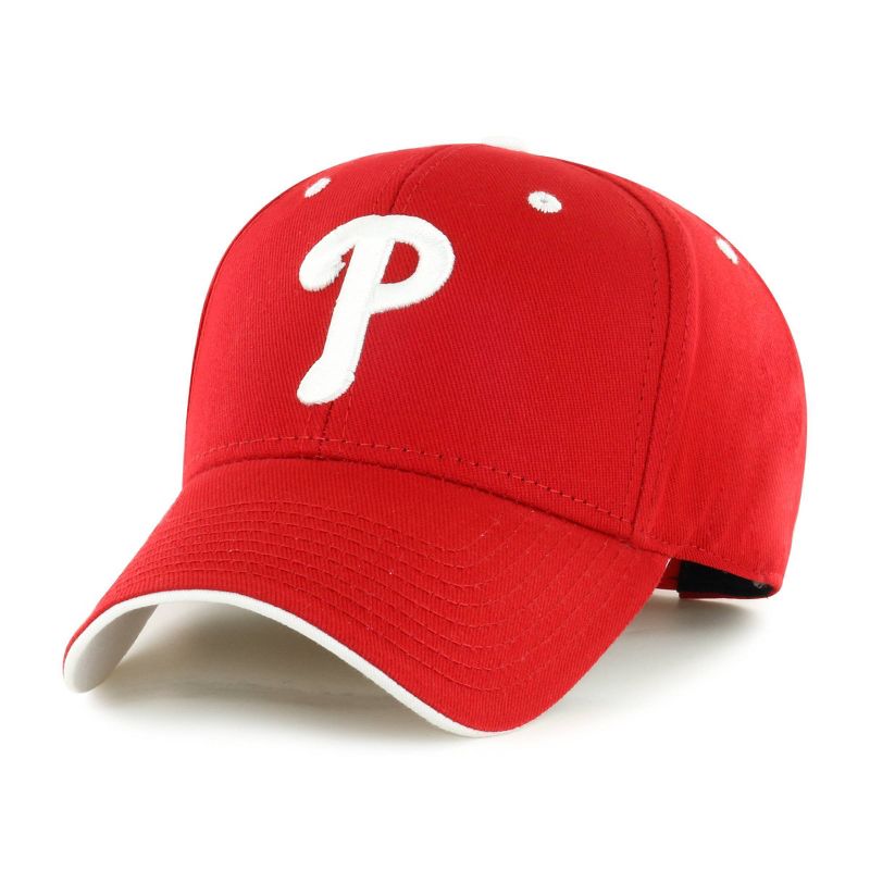MLB Philadelphia Phillies Boys&#39; Moneymaker Snap Hat, 1 of 3