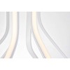 Elegant Lighting Dahlia 3 light in White Pendant - 3 of 4