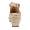 Journee Collection Womens Crew Wedge Heel Espadrille Sandals - 3 of 4