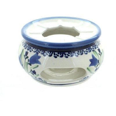 Blue Rose Polish Pottery Blue Tulip Teapot Warmer