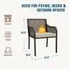 EAGLE PEAK Sienna Bay Outdoor Patio Dining Chair with Cushions (Set of 4) - 2 of 4