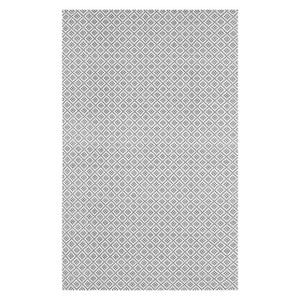 Gray Solid Loomed Area Rug 8