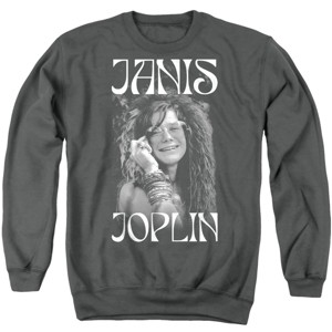 Janis Joplin Janis Fashion Icon Adult Crewneck Sweatshirt - 1 of 4