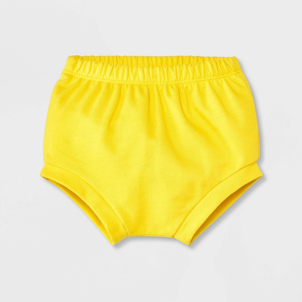 Baby Knit Shorts - Cat & Jack™ Yellow 6-9M