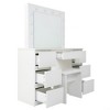 PAGED Vanity Desk with Mirror and Lights Modern Makeup Vanity with 3-Color Adjustable Light for Bedroom - 3 of 4