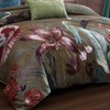 Bebejan Birds on Chocolate Brown 100% Cotton 5 Piece Reversible Comforter Set - 4 of 4
