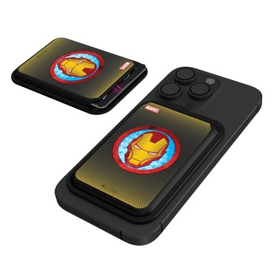 Keyscaper Marvel Avengers Grid Black Magnetic Credit Card Wallet