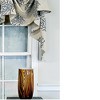 RLF Home Luxurious Modern Design Classic Deep-Sea Victory Swag 3-Scoop Window Valance 50" x 25" - 3 of 4