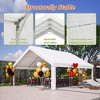 Maliang Party Tent, Heavy Duty Event Tent with 1 Doors & 7 Windows, Waterproof,UV Protection, Patio Gazebo for Party, Event,Picnic,White - 4 of 4