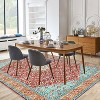 Washable Area Rugs for Living Room - Rug Bedroom Rug-Carpet, Neutral Moody Vintage, Traditional Dining Room Rugs, Soft Comfortable, Non-Slip - 2 of 4