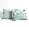 Lush Décor Ravello Pintuck Ruffle Skirt Bedspread & Sham Set - 3 of 4