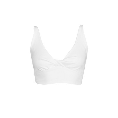 Ada Organic Cotton Twist Around Sports Bra- LEZAT