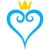 Men's Kingdom Hearts 1 Blue Heart T-Shirt - 2 of 4