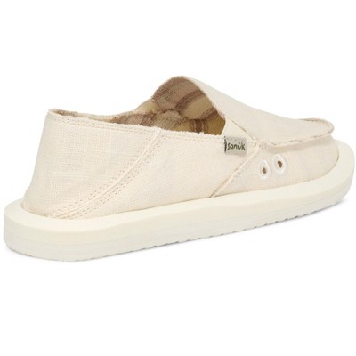 Женские туфли Sanuk Donna Hemp Loafers - Grey, 10 — фото 7