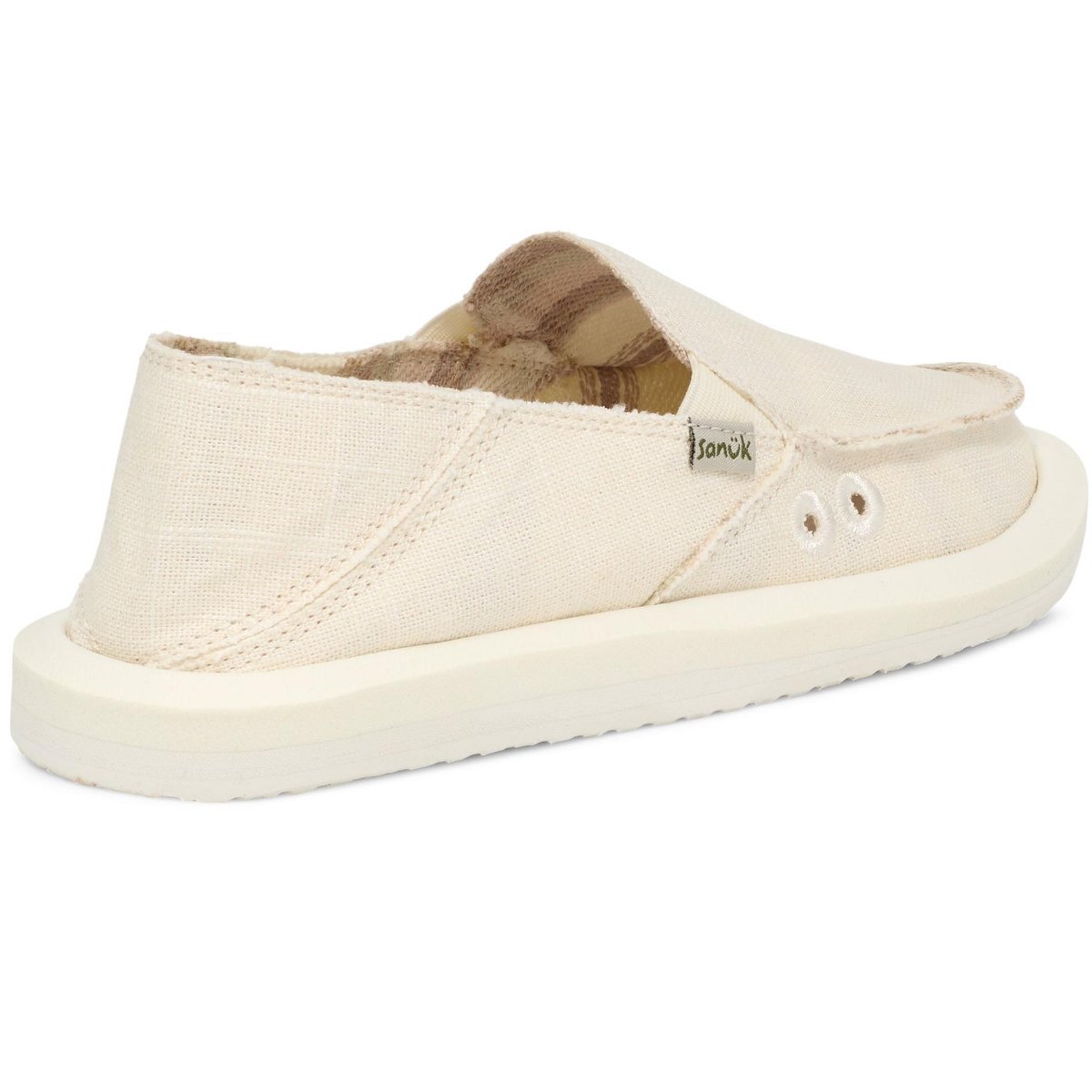 Женские туфли Sanuk Women's Donna Hemp Loafers - Grey, 10 — фото 7