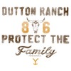 Men's Yellowstone Dutton Ranch 86 Protect the Family T-Shirt - 2 of 4