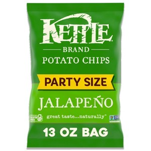 Kettle Brand Party Size Jalapeno Chips - 13oz - 1 of 4