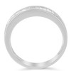 Silver 1/3 Cttw Diamond Channel Set Stackable Wedding Ring - 2 of 4