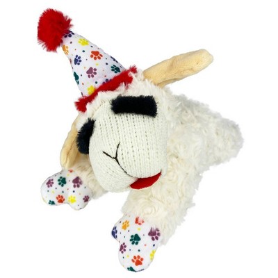 Christmas lamb store chop dog toy