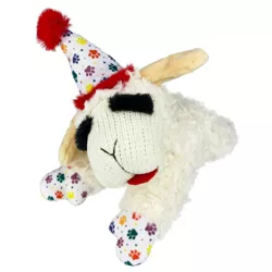Multipet Birthday Lamb Chop Dog Toy - M