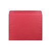 JAM Paper 9 x 12 Booklet Catalog Colored Envelopes Red Recycled 17253D - 2 of 4