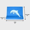 Wai Lana Yogi Dolphins Mat, Blue - 3 of 4