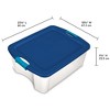 Sterilite 12 Gallon Latch and Carry Storage Tote Box Container - image 4 of 4