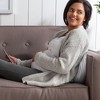 Boppy Pregnancy Pillow Support Wedge, Gray Modern Stripe - image 4 of 4