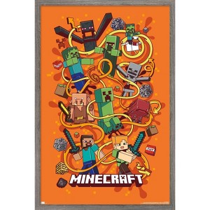 Trends International Minecraft - Funtage Framed Wall Poster Prints - 1 of 4