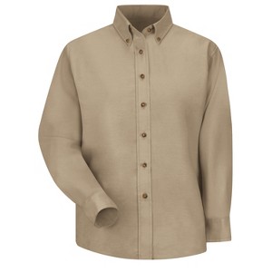 Red Kap Women's Long Sleeve Poplin Dress Shirt - 1 of 4