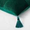Pleated Velvet Square Throw Pillow - Opalhouse™ designed with Jungalow™ - image 4 of 4