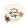 Simply Sage Market Women's Christmas On The Farm Tractor Short Sleeve Garment Dyed Tee - 3 of 4
