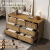 TackView 7 Drawer Dresser, Wooden Chest of Drawers with Deep Drawers,47"Long Modern Dressers Organizer with Vintage Handle for Living Room, Hallway - 2 of 4