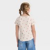 Girls' Short Sleeve Ribbed T-Shirt - Cat & Jack™ - 2 of 3