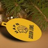 Arkansas at Pine Bluff Golden Lions Aluminum Holiday Christmas Tree Ornament - 4 of 4