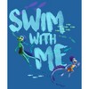 Women's Luca Swim With Me Sea Monsters Racerback Tank Top - 2 of 4