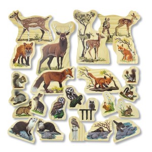 Yellow Door Woodland Animal Families Wooden Characters - 1 of 4