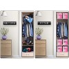 MaseiKar Fabric Storage Cubes - 6 Foldable Tie Dye Storage Bins for Organizing Cubbies, Toy Box - 11 Inch Collapsible Cube Baskets - 3 of 4