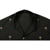 LA LEELA Men's Hawaiian Shirts Solid Beach Shirts Casual Short Sleeve Button Down Collared Shirt Men - 2 of 4