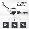 NicBex Ergonomic Office Chair with Adjustable Lumbar,Mesh Recline Office Chair with Headrest,Footrest,Swivel Desk Chair for Home,Study Room - 4 of 4